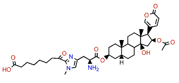 Bufotalin 3-suberoyl-L-1-methylhistidine ester